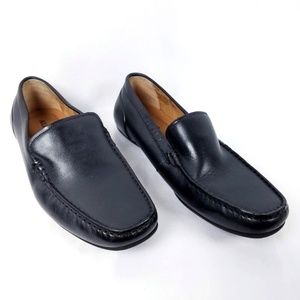 Alfani Mens Loafers Shoes 8.5 M Black Leather